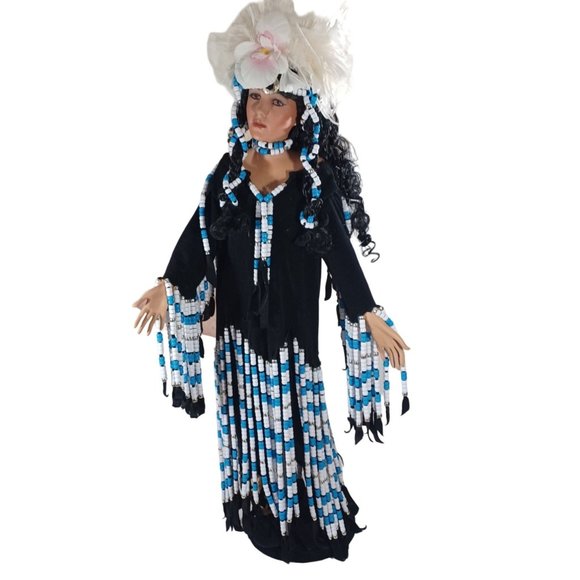 RARE Rustie 34" Midnight Moon Native American Doll Limited Ed 3000 Vintage - Picture 3 of 7